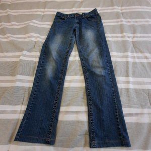 Tank's Strauss & Co. Womens Jeans Rare XL Distressed Worn
